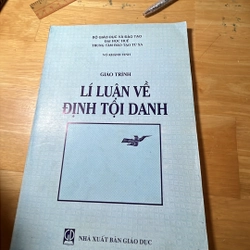[luật] [hình sự] Định tội danh 