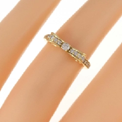 Nhẫn kim cương K18YG hình ruy băng 0.20CT 673369