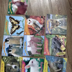 Bộ sách 9 quyển tiếng Anh cho bé See how they grow in màu mới đẹp