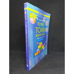 Từ điển Toán minh họa dùng cho học sinh THCS sách song ngữ sách in màu mới 90% HCM0607