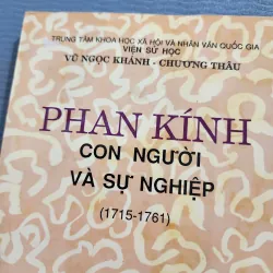 Phan kính con người và sự nghiệp 1715-1761 | vũ ngọc khánh. Chương thâu 1003708