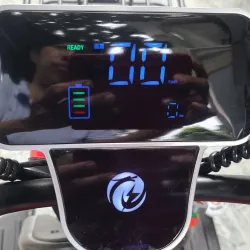 Xe điện NAKACHI màu đỏ mới 99%, còn bảo hành, có số lùi, leo được dốc. 783303