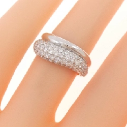Nhẫn kim cương Pavé K18WG 0.76CT - Hàng hiệu Chính hãng 855143
