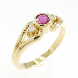 Nhẫn Ruby Mikimoto 0.22CT - Hàng hiệu Chính hãng