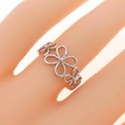 Nhẫn hoa K18WG 672177