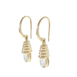 Bông tai Aquamarine 18KYG - Hàng hiệu Authentic 870716