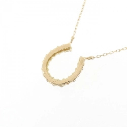 Dây chuyền kim cương hình móng ngựa K18YG 0.20CT - Hàng hiệu Chính hãng 860028