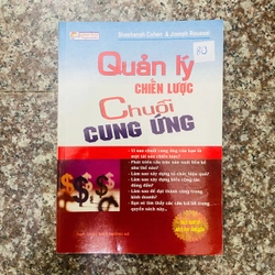 Sách quản lý chiến lược chuỗi cung ứng - Shoshanah Cohen, Joseph Roussel