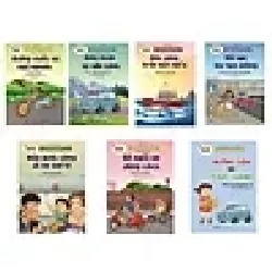 Combo Sách Giáo Dục An Toàn Giao Thông Dành Cho Trẻ 3-4 tuổi - Bộ 7 Cuốn - Nhiều Tác Gỉa 352225