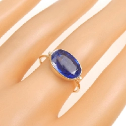 Nhẫn Kyanite 18KPG 4.19CT - Hàng hiệu Chính hãng 850899