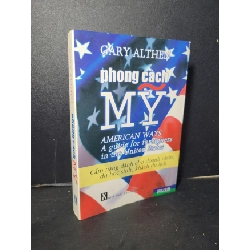 (TẶNG BOOKMARK) Phong cách Mỹ mới 90% bẩn bìa, ố nhẹ 2007 Gary Althen RBK2205 MARKETING KINH DOANH