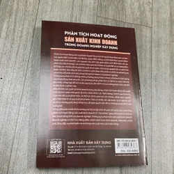 Phân tích hoạt động sản xuất kinh doanh trong doanh nghiệp xây dựng. 1a1 707115