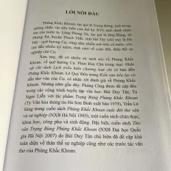 PHÙNG KHẮC KHOAN - HỢP TUYỂN THƠ VĂN, sách bìa cứng bọc da, xb 2012 971200