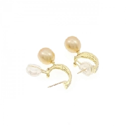 K18YG Bạch Ngọc Trai Bông Tai 9.4mm - Hàng hiệu Chính Hãng 864759