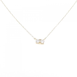 Dây chuyền kim cương K18YG 0.16CT - Hàng hiệu Chính hãng