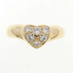 Nhẫn Hình Trái Tim Pave Tiffany - Hàng hiệu Authentic 835404