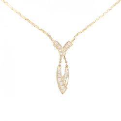 K18YG Dây chuyền kim cương 0.32CT - Hàng hiệu Chính hãng