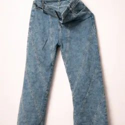 Quần jeans nữ ống suông 1011481