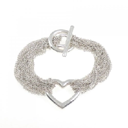 Tiffany 10 chuỗi dây đeo trái tim - Hàng hiệu Authentic 844224