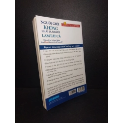 Người Giỏi Không Phải Là Người Làm Tất Cả mới 80% ố nhẹ HPB.HCM0810 33535