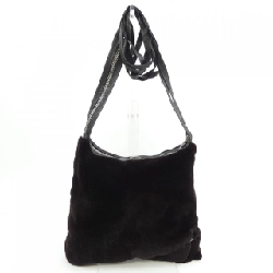 CHROME HEARTS RICK OWENS MINK FUR BAG PR8413 / MIN BAG - Hàng hiệu Chính hãng 902031