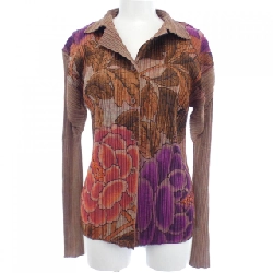 【Mã giảm giá】【Cổ điển】Áo cardigan PLEATS PLEASE