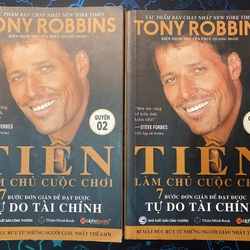 Combo Tiền Làm Chủ Cuộc Chơi 7 Bước Đơn Giản Để Đạt Được Tự Do Tài Chính - Tony Robbins