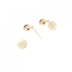 K18YG Garnet Bông tai - Hàng hiệu Chính hãng 873931