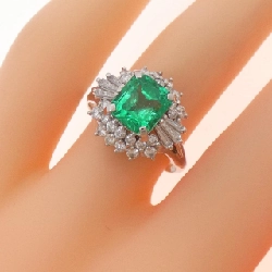 Nhẫn Emerald PT900 1.62CT - Hàng hiệu Chính hãng 852362