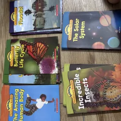 Bộ sách tiếng Anh 24 quyển Science Vocabulary readera cho bé- 4 chủ đề. 