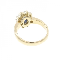 Nhẫn Sapphire K18YG 1.21CT - Hàng hiệu Chính hãng 848045