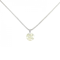 K18WG Solitaire Dây chuyền kim cương 1.047CT - Hàng hiệu Chính hãng