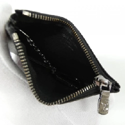 Louis Vuitton Monogram Eclipse Reverse Card Key Case Pouch Clé M80905 Coin & Key Case - Hàng hiệu Authentic 805880