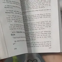 Kỹ thuật đầu tư trực tiếp nước ngoài - GS TS Võ Thanh Thu 688445