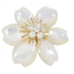 Vòng cổ nhỏ Van Cleef & Arpels Rose de Noël - Hàng hiệu Authentic 841195