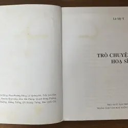 Trò chuyện với họa sĩ- của tác giả Lê Mỹ Ý.  1023856