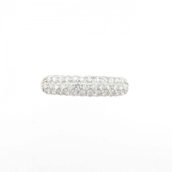Nhẫn ngón út kim cương Pavé K18WG 0.40CT - Hàng hiệu Authentic 848704