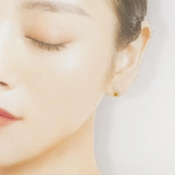 K18YG Citrine Earrings - Hàng hiệu Authentic 873691