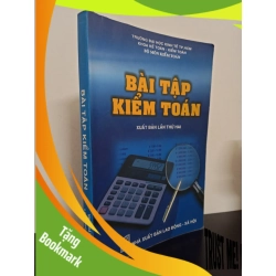 (TẶNG BOOKMARK) Bài Tập Kiểm Toán (2012) Mới 90% RBK.ASB0303