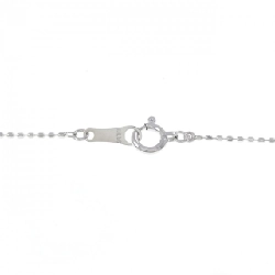 K18WG Chữ cái K Dây chuyền kim cương 0.10CT - Hàng hiệu Chính hãng 856928