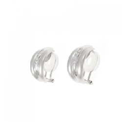 K18WG/K14WG Bông tai kim cương 0.06CT - Hàng hiệu Chính hãng 870622