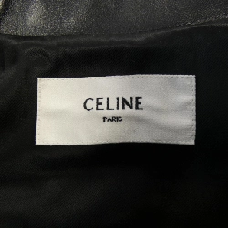 Áo khoác da cắt ra CELINE 2EF32280D - Hàng hiệu Authentic 888199