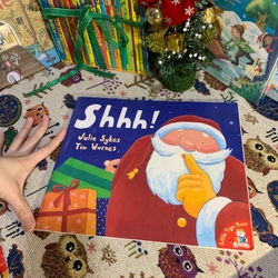 Sách tranh Shhh!, Used, 80%, Picture Book For Kids, Quà tặng Mori 357406