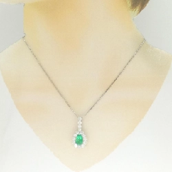 Dây chuyền Emerald PT900/PT850 2.06CT - Hàng hiệu Chính hãng 858218