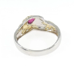 Nhẫn Ruby Bướm PT900/K18YG 0.37CT - Hàng hiệu Chính hãng 850097