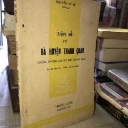 Luận đề về bà Huyện Thanh Quan