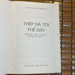 THÉP ĐÃ TÔI THẾ ĐẤY, NHICOLAI AXTOROPXKI, BẢN BÌA CỨNG (XB 2002) 526402