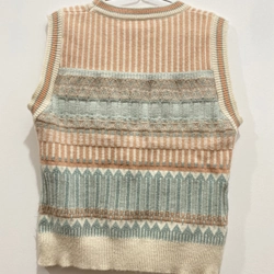 MỚI 98%***ÁO LEN GILE FREESIZE HỒNG PASTEL + HOẠ TIẾT 529741