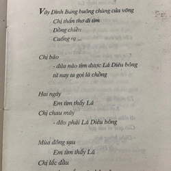 LÁ DIÊU BÔNG - Hoàng Cầm