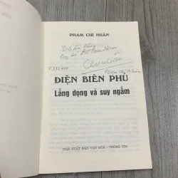Điện biên phủ lắng đọng và suy ngẫm. Có chữ ký tặng TG. 10a1 1025605